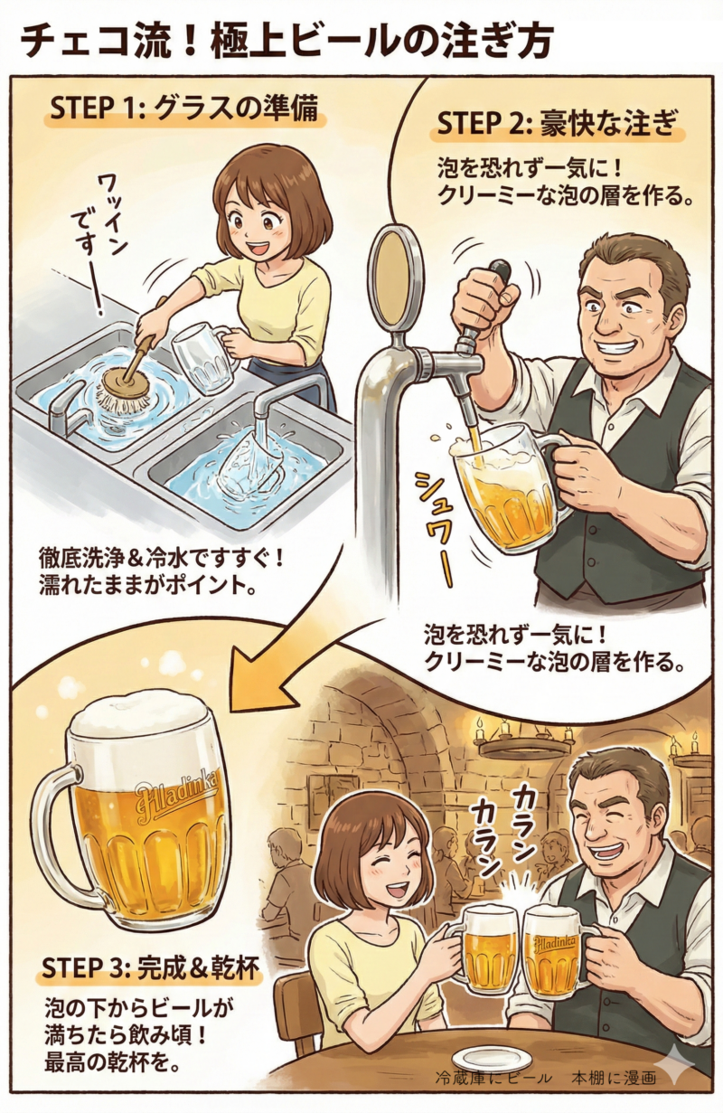 Pilsner Urquell,beer serving, tap